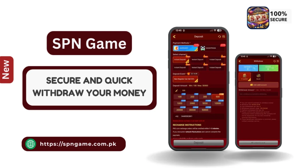 SPN Game Withdraw